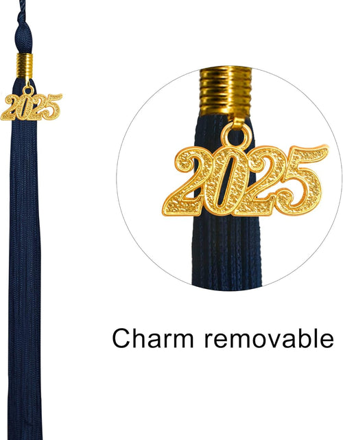 Load image into Gallery viewer, Matte Graduation Gown Cap Tassel Set 2022 for High School and Bachelor
